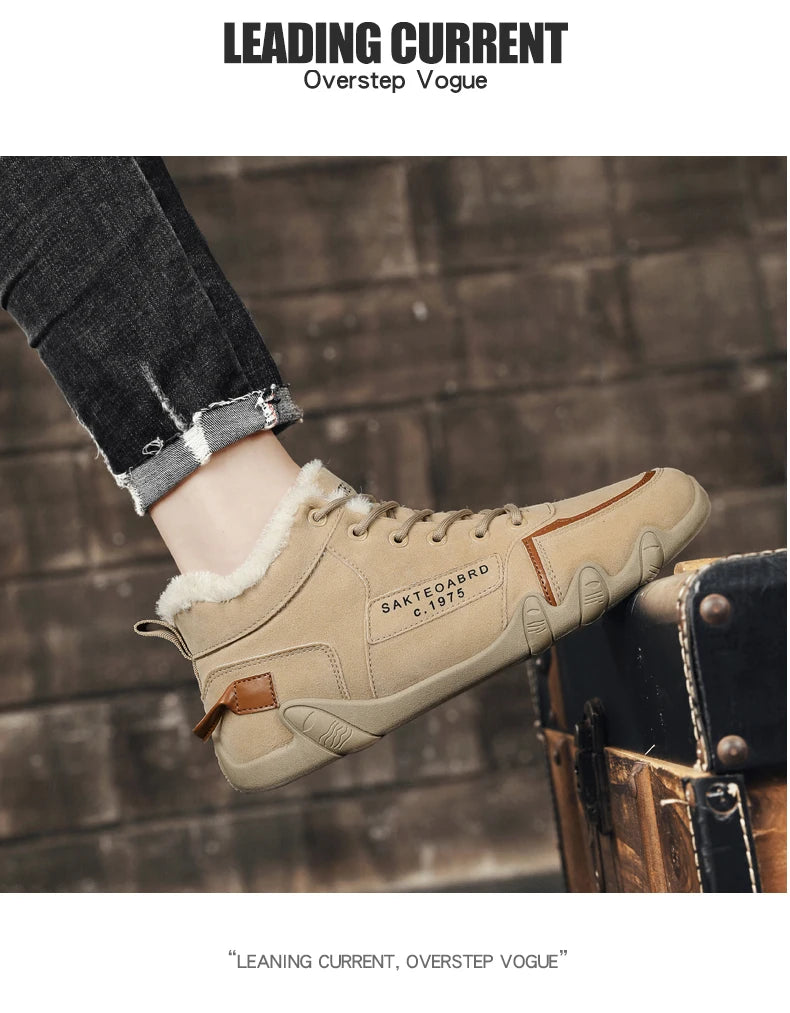 Men's Lace-Up Running Shoes, Casual Sneakers, Rubber Outsole, PU Insole