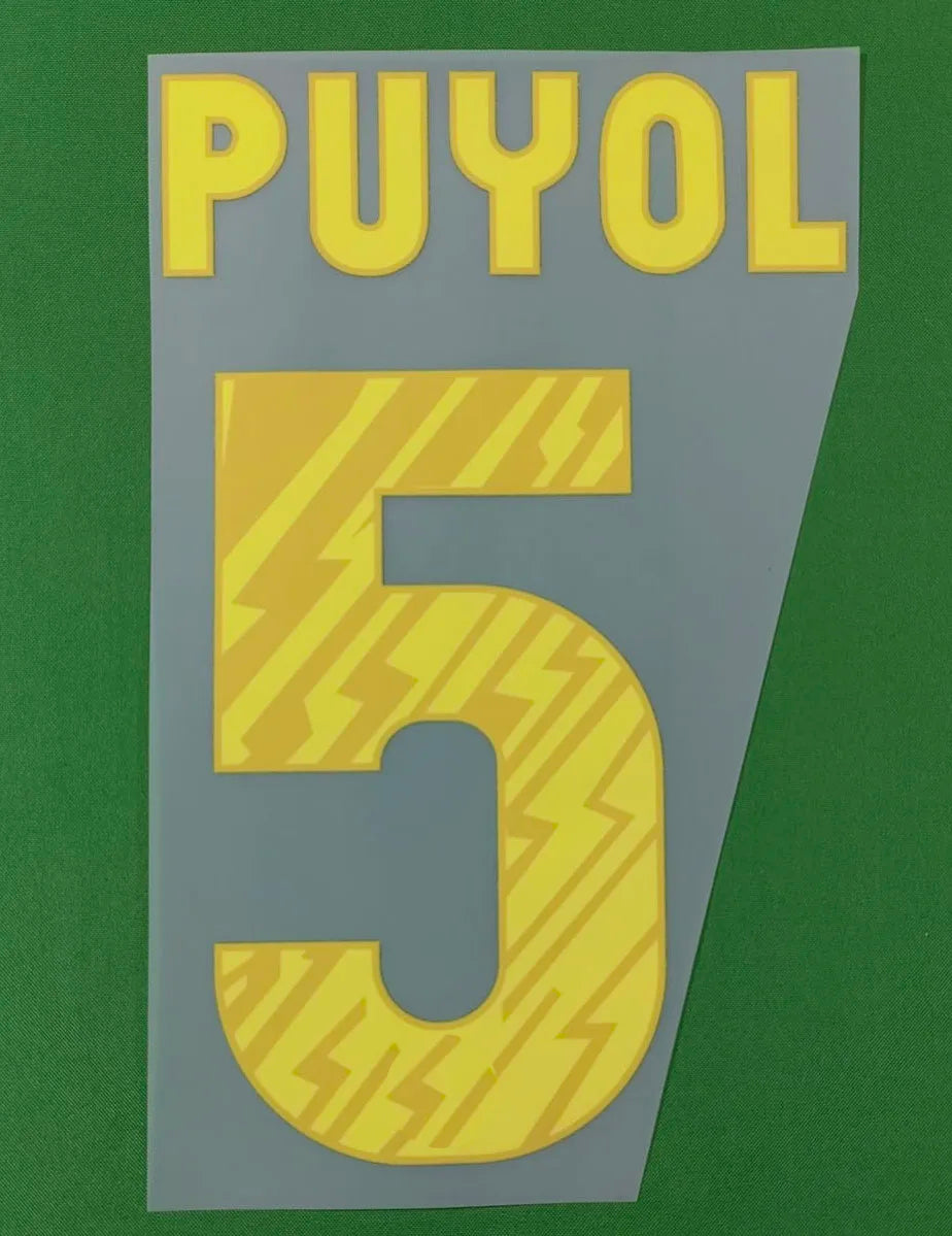 Retro Soccer Nameset #10 SUPER STAR Printing CUSTOMIZE NAME NUMBER Heat Transfer Soccer Patch Badge