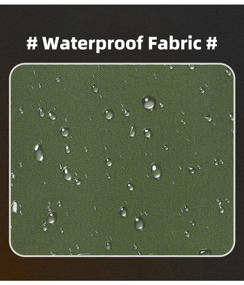 Tactical Fishing Backpack Tackle Bag with Rod Holders Fish Equipment Storage Molle Camping Hiking Outdoor Multifunctional Bag