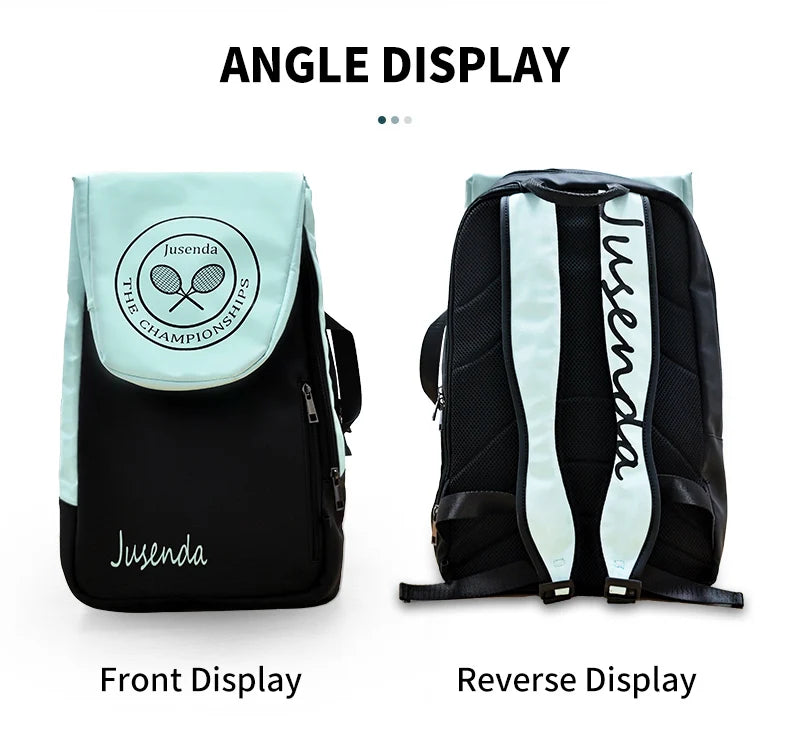 Tennis Paddle Backpack Waterproof Badminton Racket Bag Padel Racquetball Carrying Handbag Man Large Capacity Sport Bags Foldable