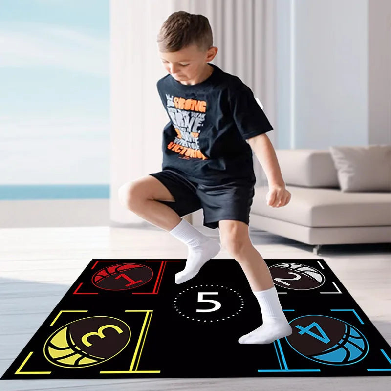 Basketball Train Mat Non Slip Soundproof Material Children Adolescents Indoor Ball Control Training Dribbling Drill Thickening