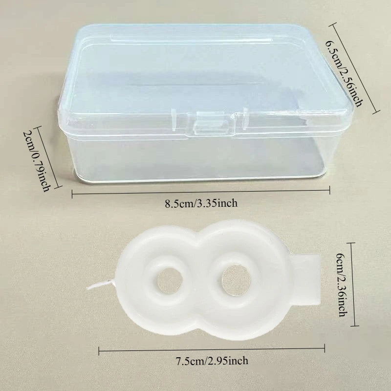 Purple Butterfly Digital Candle for Birthday Cakes