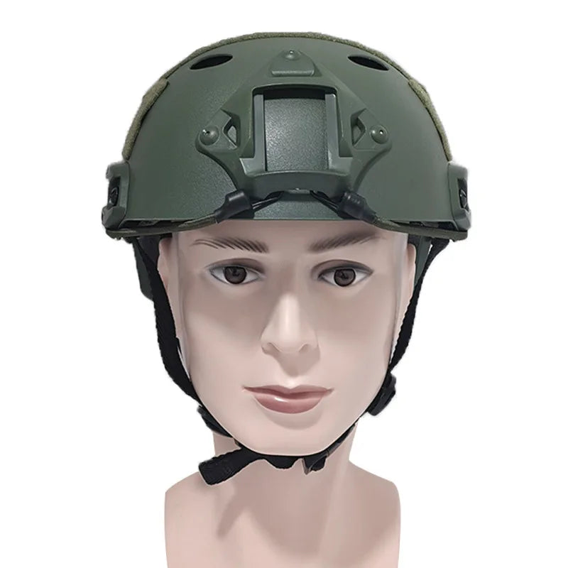 Tactical Fast PJ Helmets CS Airsoft Helmet Paintball Game Outdoor Sports Hunting Shooting Personal Defense Accessory