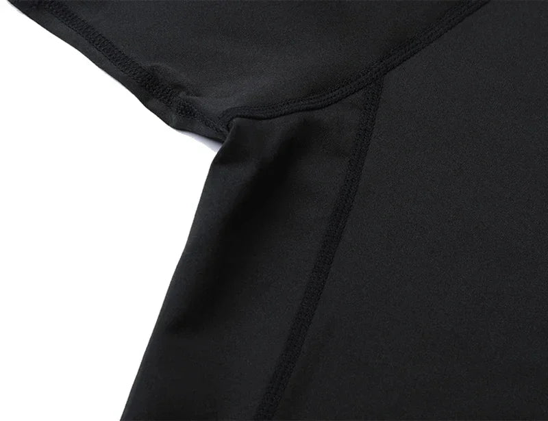 Men's Bat Print Compression Shirt Summer Short Sleeve Quick Dry Rash Guard Gym Workout Running T-Shirt Athletic Tees Tops