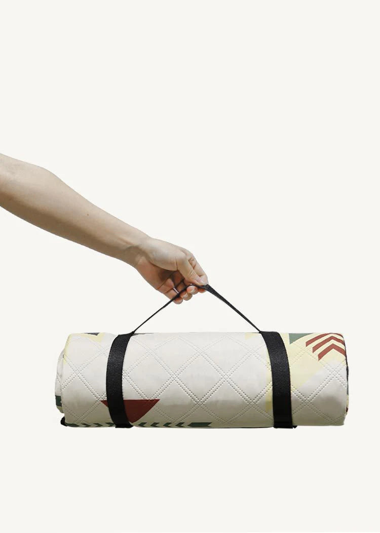 200x200CM Waterproof Picnic Blanket Large Beach Blanket Outdoor Picnic Mat Beach Mat with Carrying Handle for Travel Camping