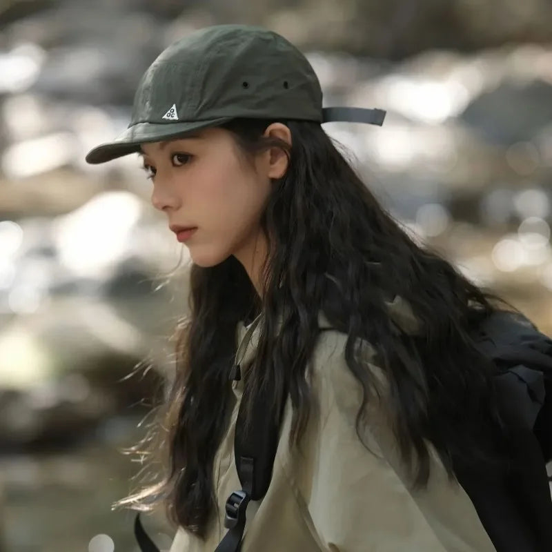 5 Panel Short Brim Quick-drying Golf Baseball Caps Men's Soft Lightweight Sports Running Cap Unisex Outdoor  UPF50+ Peaked Cap