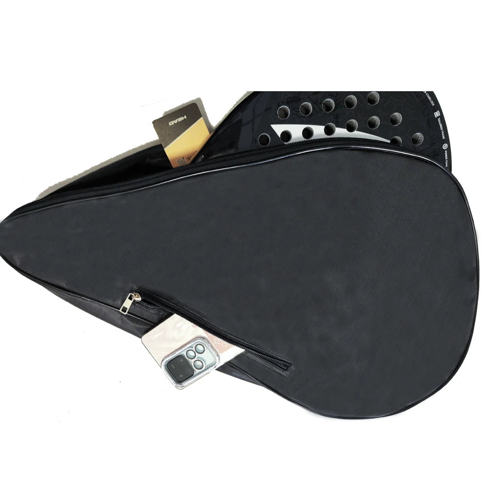 Tennis Racket Paddel Backpack, Single Beach Racket Bags, Thickened Oxford Bags, Single Shoulder Tennis Racket Protective Cover