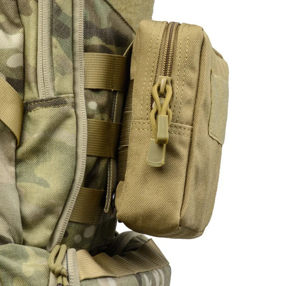 Tactical EDC Molle Pouch Waist Pack Outdoor Camping Hunting Cartridge Bag Cycling Clutter Storage Bag Climb Accessories