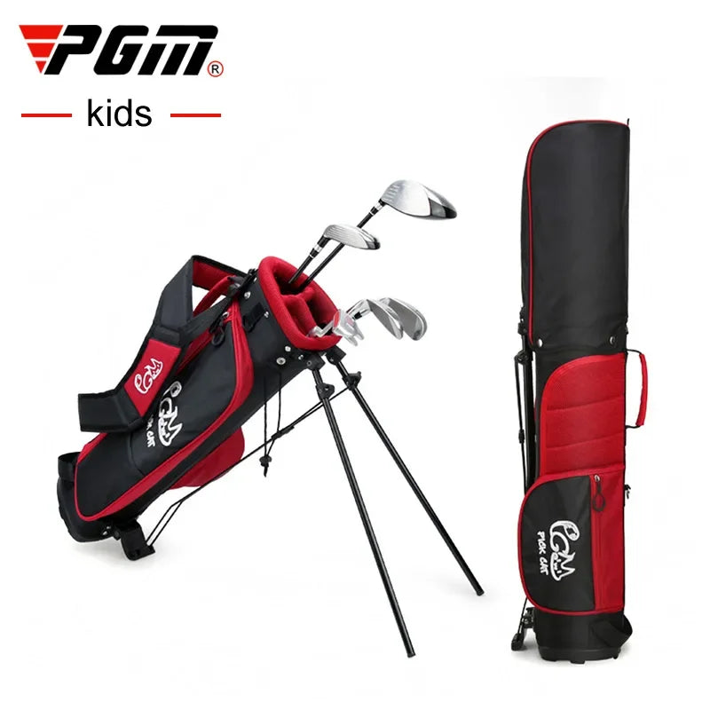 PGM 3-12 Years Old Kids Golf Club Set Children's Boy Girl Beginner's Golf Training Wood Iron Swing Putter Bag Gift JRTG007