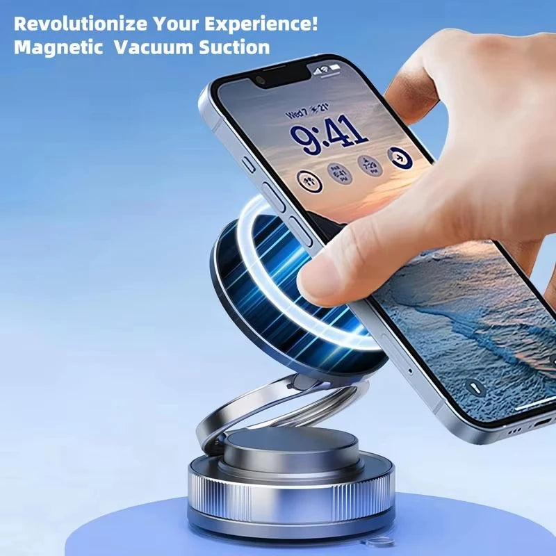 Magnetic Phone Holder for car, 360° Rotatable, Foldable & Adjustable Magnetic Car Mount, , Compatible with iPhone & Other Phones