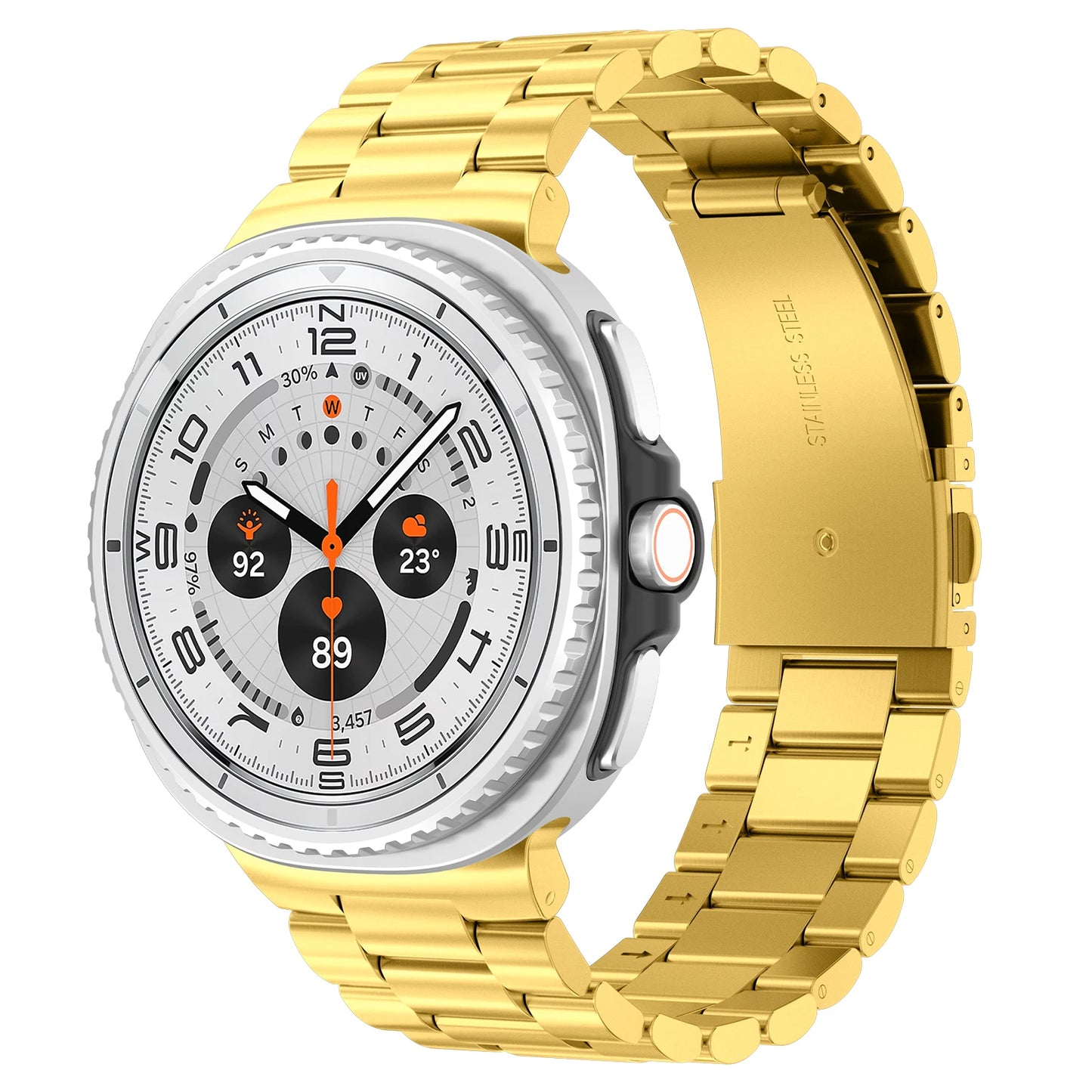 Stainless Steel Strap For Samsung Galaxy Watch 8 classic 46mm Metal Watchband Bracelet Correa For Samsung Watch 8 40mm 44mm band