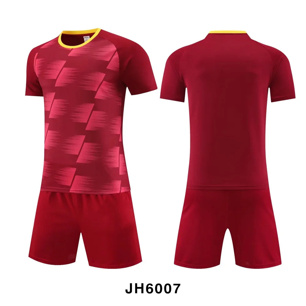 Adult Kid Soccer Jersey Customize Football Uniforms Shirts Men Women Futsal Sportswear Training Tracksuit Sports Outfit Clothes