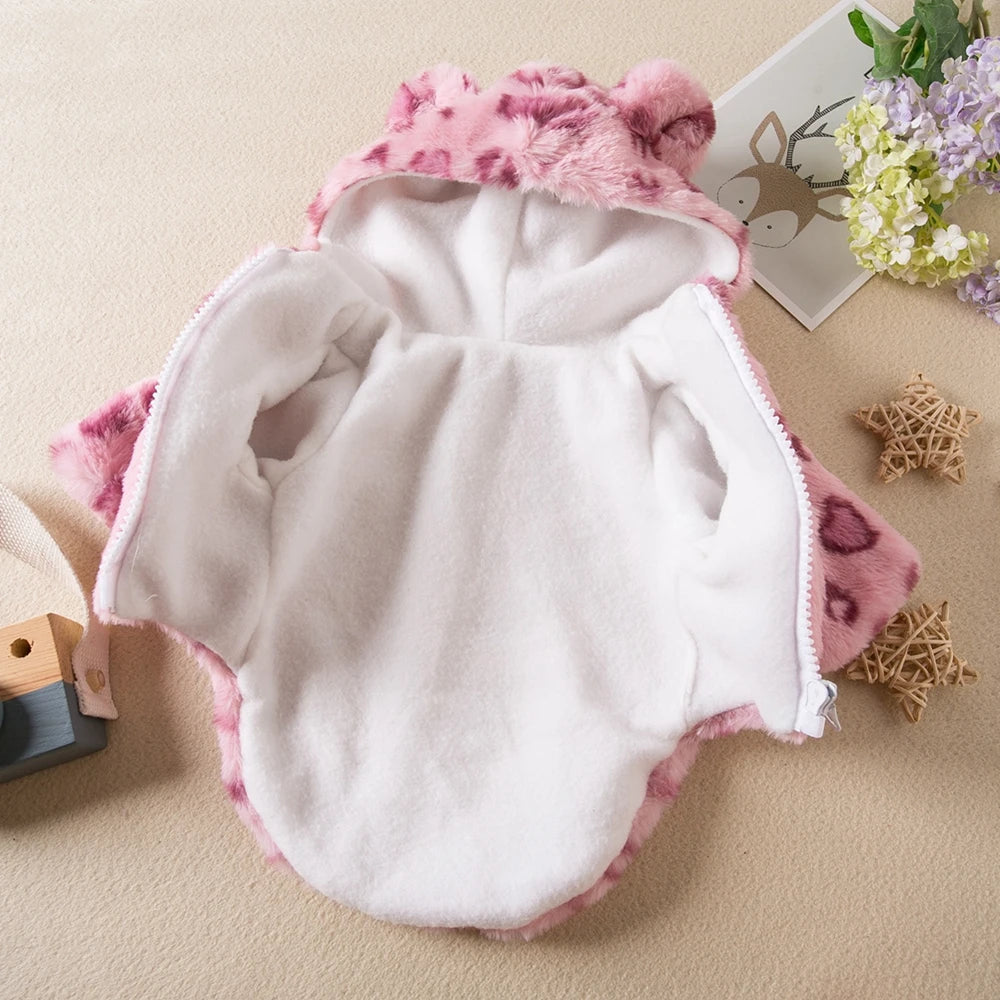 Warm Pet Dog Jacket French Bulldog Hoodie Small Dog Clothes