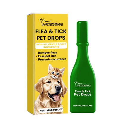 Cat Topical Flea and Tick Treatment Drops for Cats