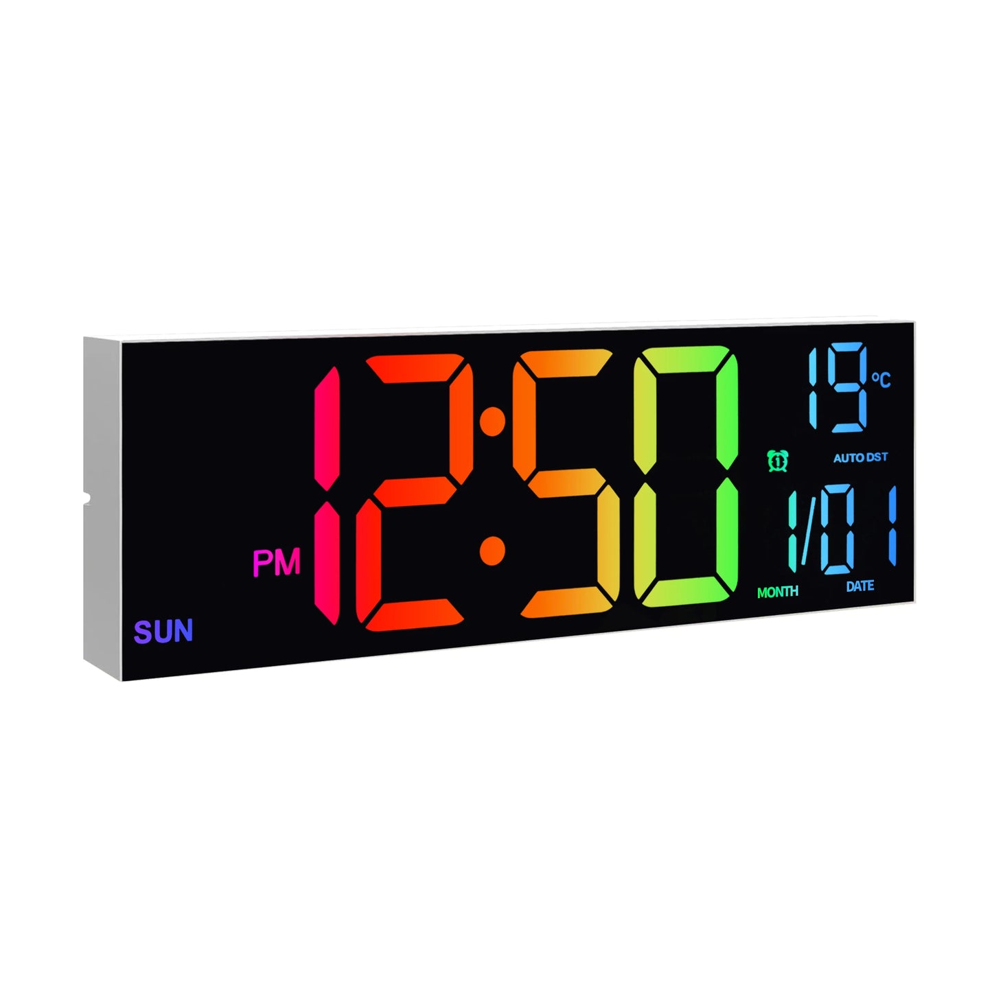 16" Modern LED Wall Clock