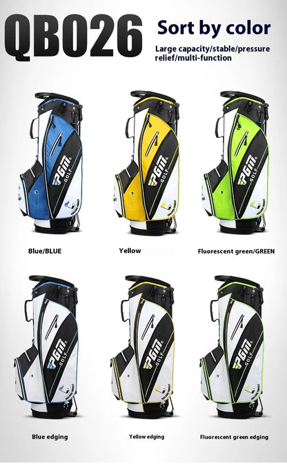 Golf Stand Bag Nylon Lightweight Portable Ball and Club Bag for Men and Women