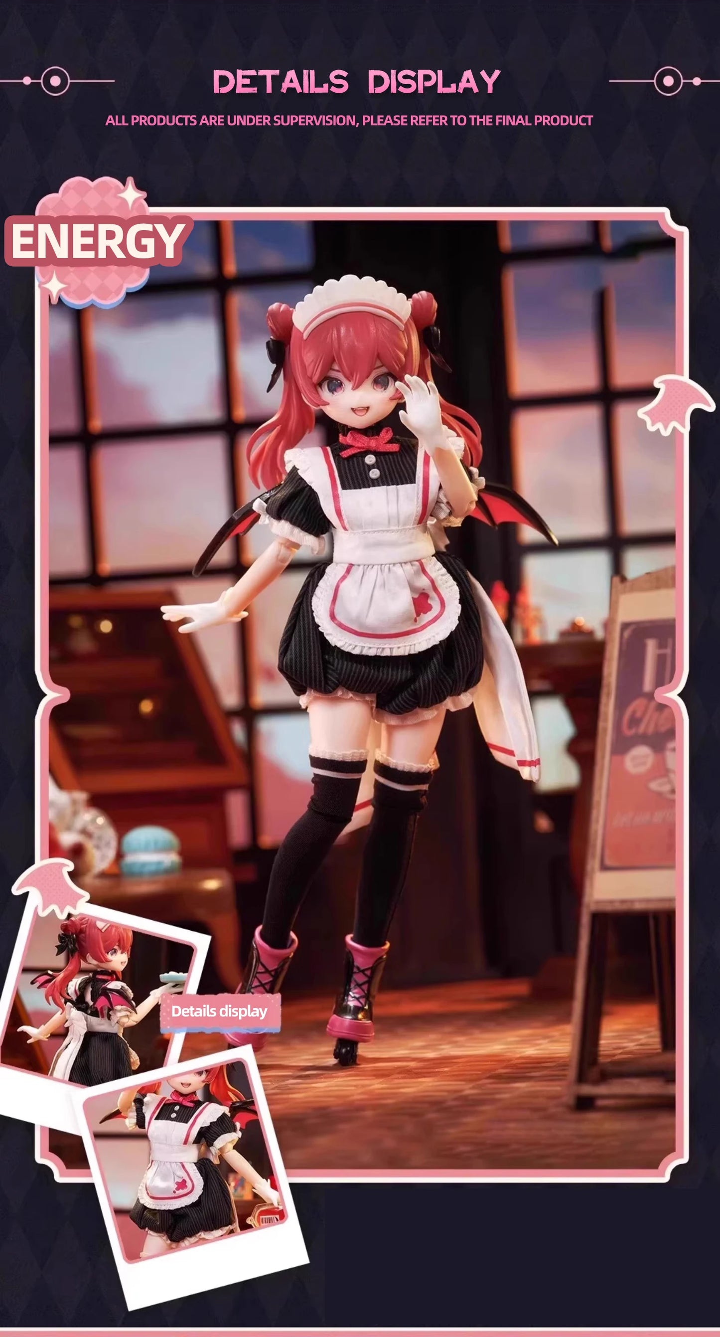 In Stock Neo Eden Mjd Doll Blind Box Light Nightmare Twin Series Movable Joint Doll Anime Figure Collectible Toy Boy Girl Gifts