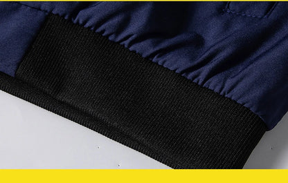 Men's M-4XL Autumn Thin Windproof Cycling Jacket with Zipper Long Sleeve