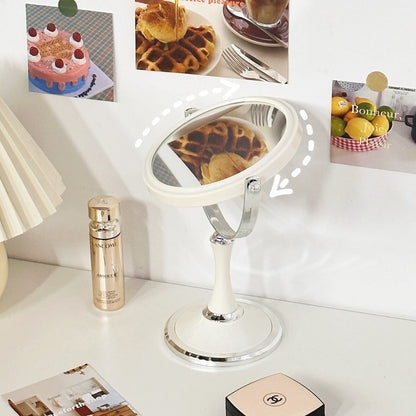 360° Rotating Makeup Mirror 3X Magnification Double-Sided