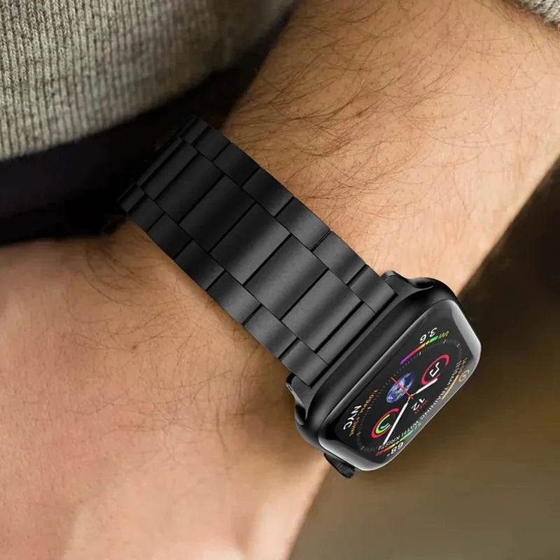 Strap For Apple Watch Band 44mm 40mm 45mm 41mm Ultra 2 49mm 42mm 44 45 mm Watchband Steel Bracelet iwatch Series 7 8 9 se 4 5 6