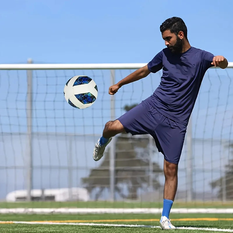 Soccer Balls Standard Size 5 Machine-Stitched Ball PU Material Sports League Outdoor Match Football Training Ball Futbol Voetbal