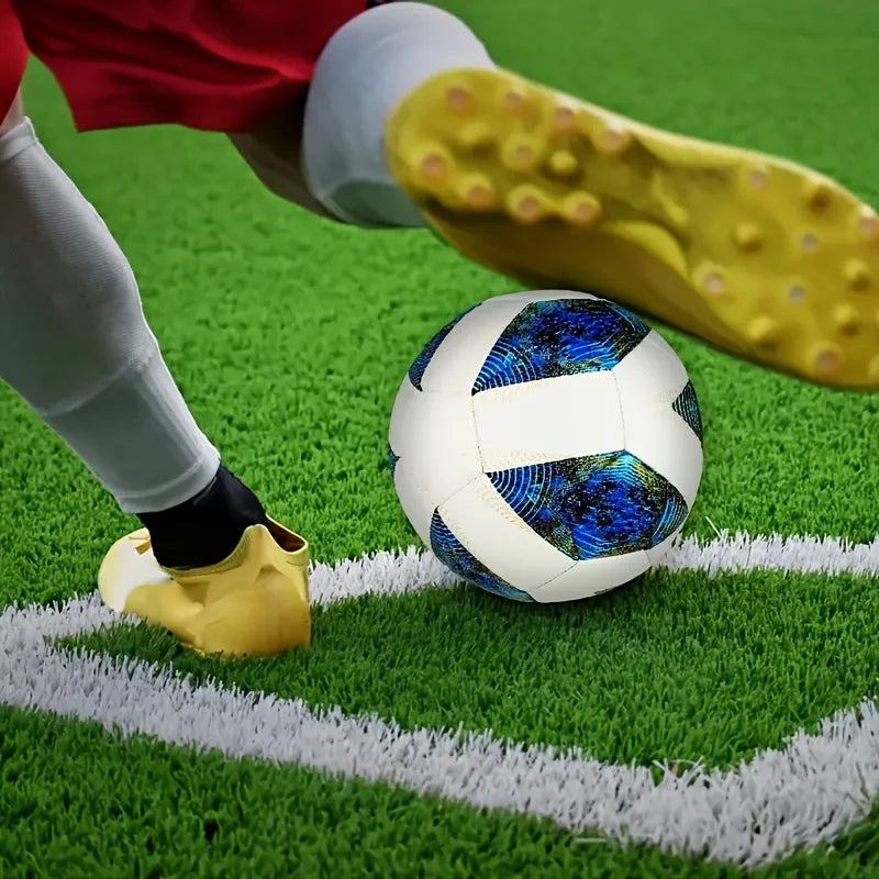 Soccer Balls Standard Size 5 Machine-Stitched Ball PU Material Sports League Outdoor Match Football Training Ball Futbol Voetbal