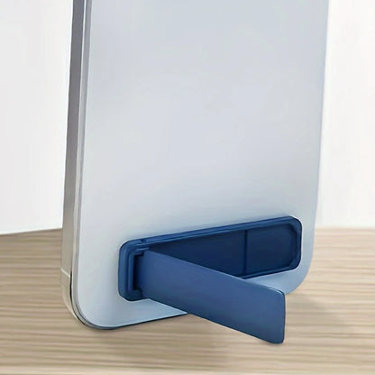 Ultra-Thin Metal Folding Phone Desk Stand With Back Sticker