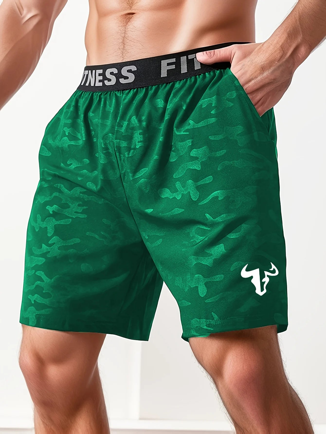 Men's breathable sports shorts