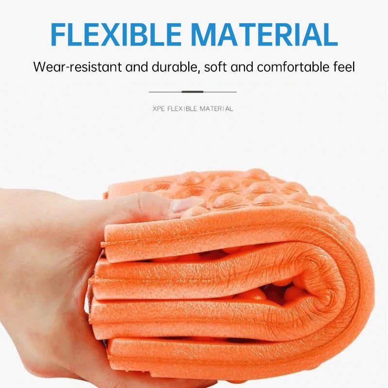 Portable Lightweight Mini Waterproof Mat Camping Foam Mat Foldable Kneeling Mat Comfortable Seat Cushion for Outdoor Activities