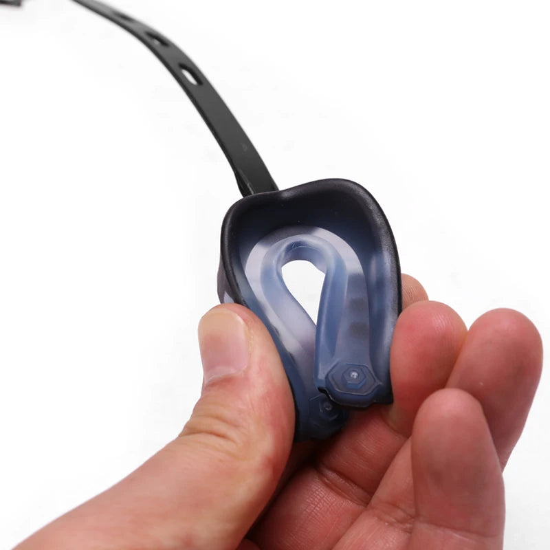 1PC Non-toxic Gum Shield American Football Rugby Thai Boxing Taekwondo Wrestle Tooth Protective Mouth Guard with Hanging Strap