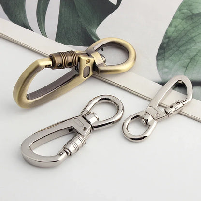 Auto Locking Carabiner With Swivel Ring For Dog Leash