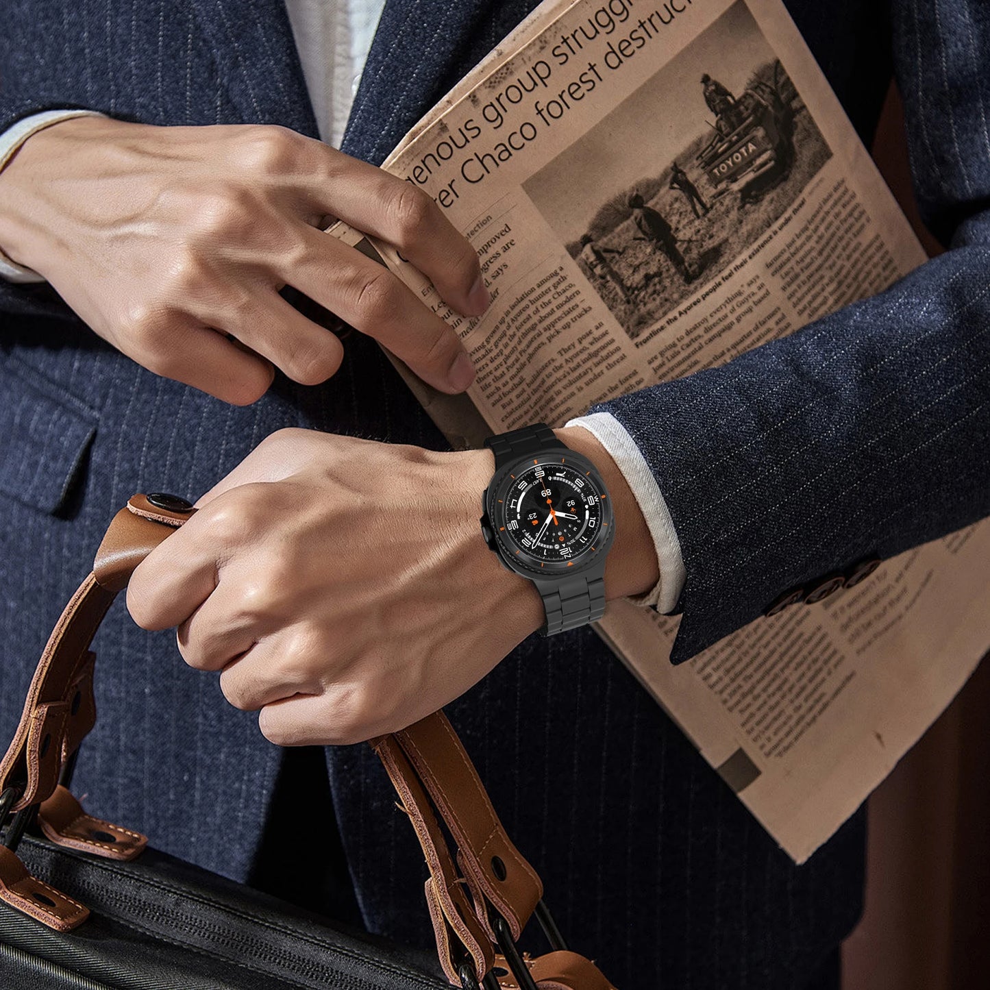 Stainless Steel Strap For Samsung Galaxy Watch 8 classic 46mm Metal Watchband Bracelet Correa For Samsung Watch 8 40mm 44mm band