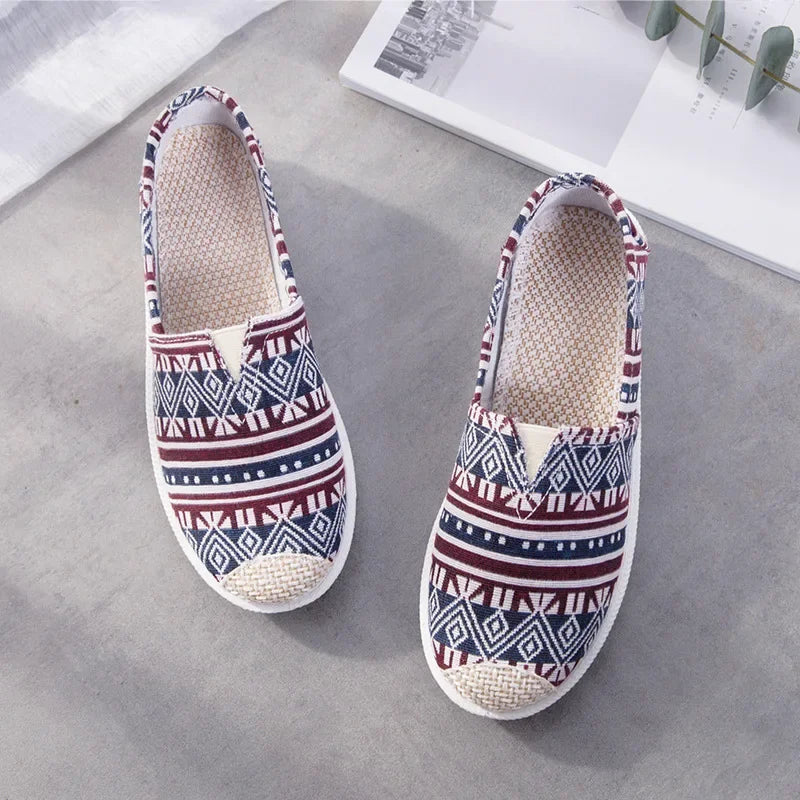 2023 Shoes Women's Summer Mesh Breathable Flat Shoes Ladies Comfort Light Sneaker Socks Women Slip on Loafers Zapatillas Muje