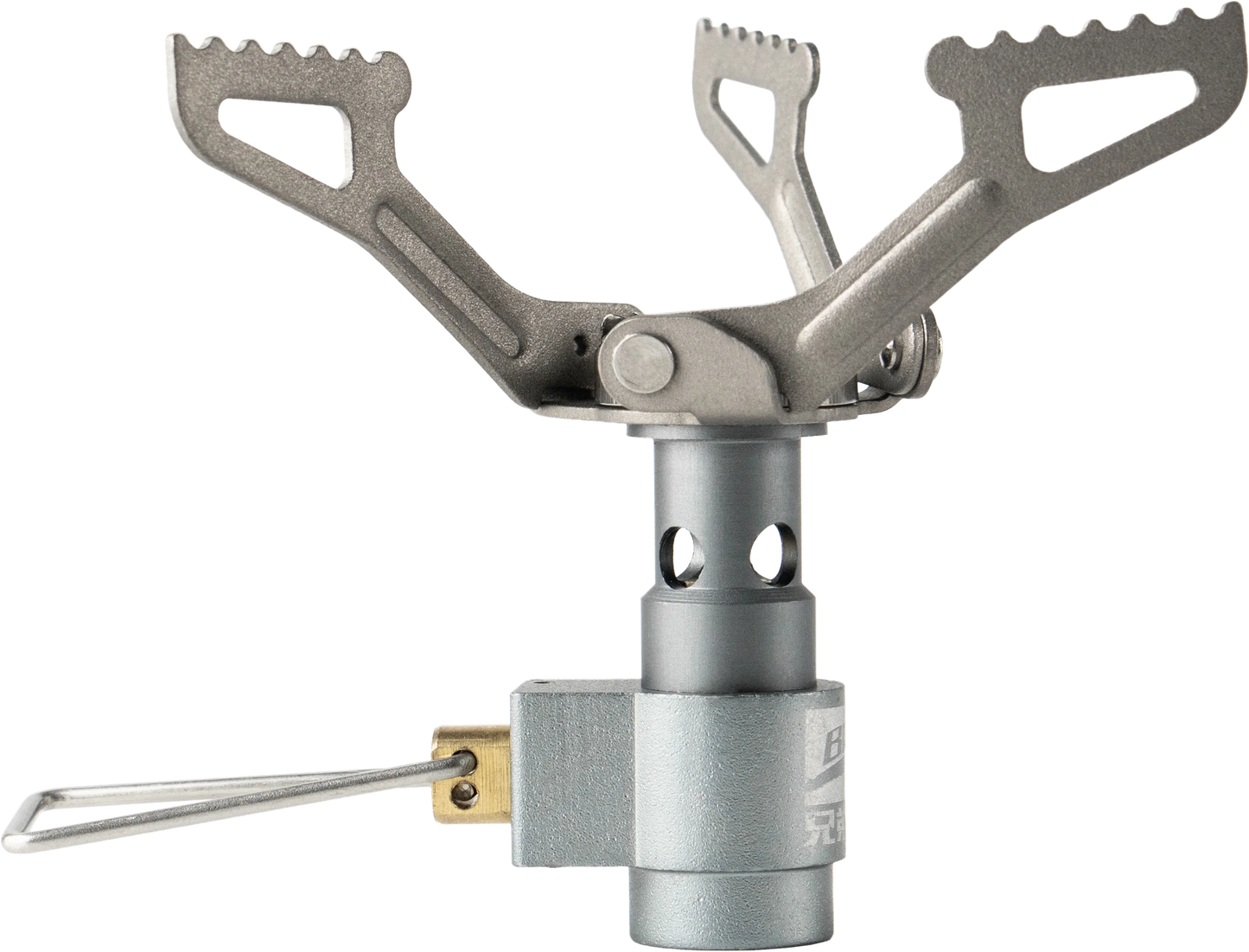 Titanium Mini Camping Gas Stove 25g Portable Folding Pocket Stove