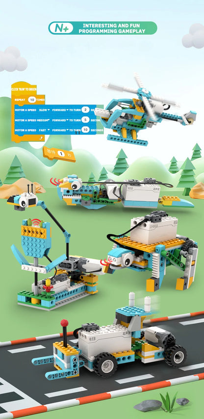 Steam Robot Building Blocks Set For Education 14 And Up