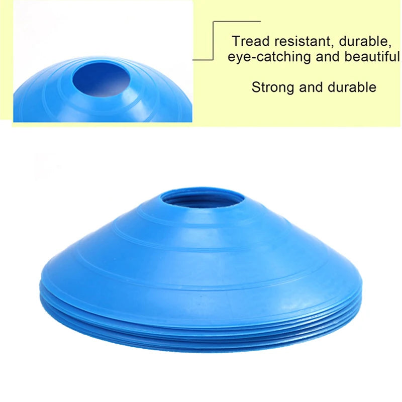 12pcs Obstacle Avoidance Sports Children's Football Roller Skating Training Equipment Professional Pan Cone Agile Sports Props