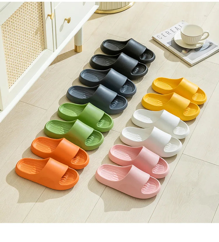 Big Size 47 48 50 Men Summer Slippers Indoor EVA Women Slipper Sandals Bathroom Flip Flops Bedroom Flat Slides