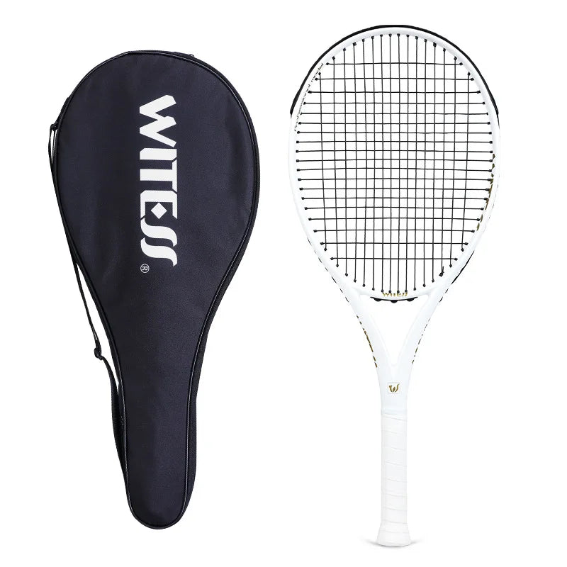 Full Carbon & Carbon Aluminum Integrated Tennis Racket Single Beginner Tennis College Student