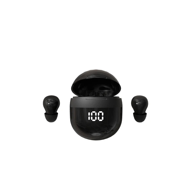 Invisible Headphones TWS Mini Earphones Wireless Bluetooth 5.3 Earbuds with Microphone Noise Reduction In-Ear Headset for Phone