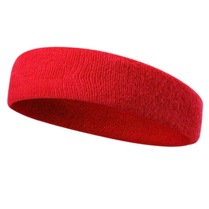 Outdoor Sweat Sports  Elastic Cotton Hairband Fashion Headbands For Women Men Solid Running Fitness Yoga Hair Bands Stretch