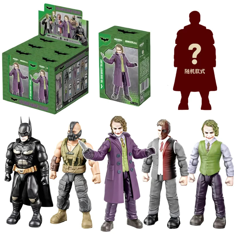 DC Justice League Toy The Dark Knight Trilogy Action Figure Batman Superman Aquaman The Flash Assembly Figure Kids Birthday Gift