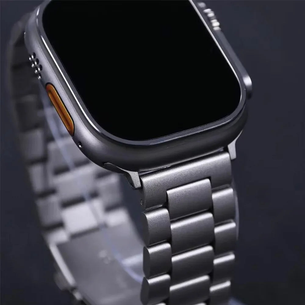 Stainless Steel Metal Strap for Smartwatches (40–49mm)