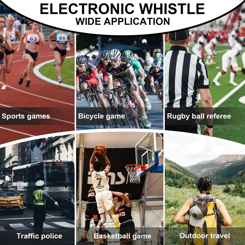 3Electronic Whistle with Sound Effects, Suitable for Outdoor Sports，Traffic Control，Ball Game Referee，Pigeon Pet Training
