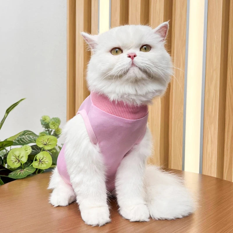 Cats Surgery Recovery Suit for Small Medium Dog Cat Vest  Pet Shirt Soft Pajama After Surgery Wear Recovery Clothes Anti Licking