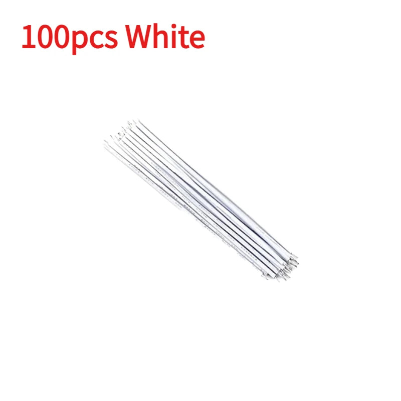 100/120pcs Tin-Plated Electronic Wires Breadboard PCB Jumper Wire 24AWG / 26AWG 6Color Red Blue Green White Yellow Black Diy Kit