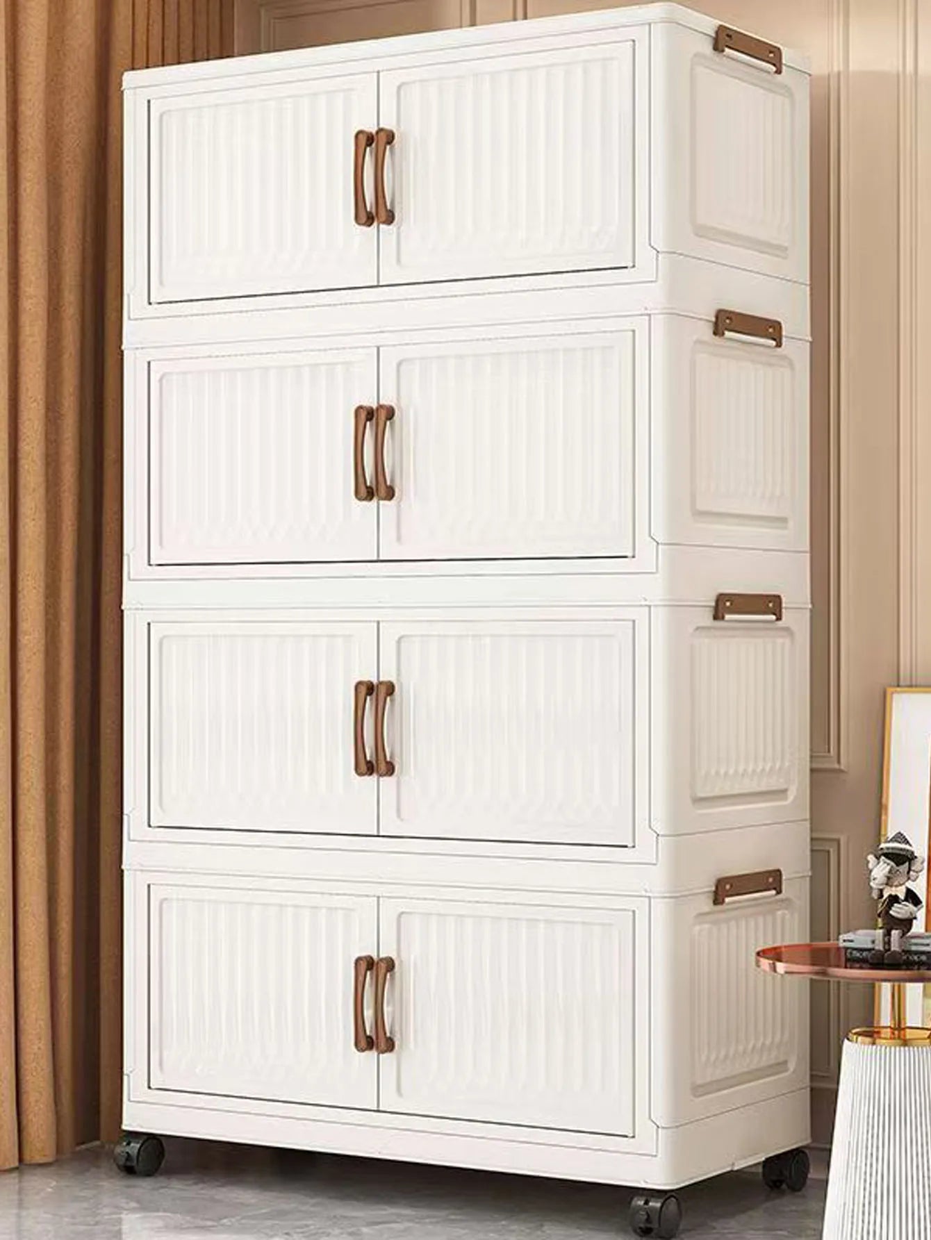 Storage Box, Household Foldable Cabinet, Storage Cabinet for Clothes, Toys, Snacks, Extra-Large Capacity Storage Cabinet, Organizing Box