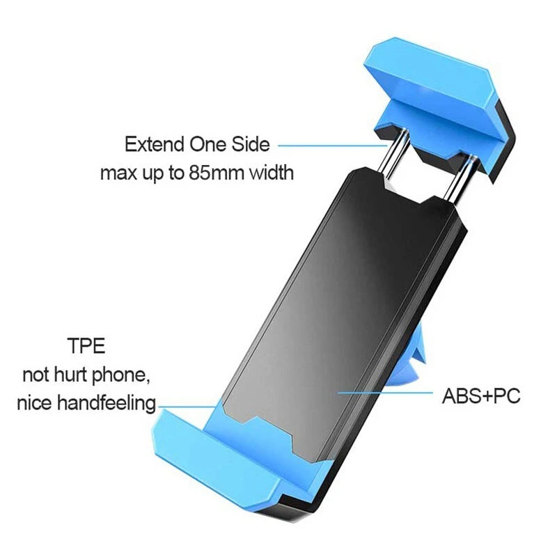 Universal Car Phone Holder Air Vent Mount Holder Universal Car Holder For Cell Phone in Car Mobile Phone Holder Stand Auto Parts
