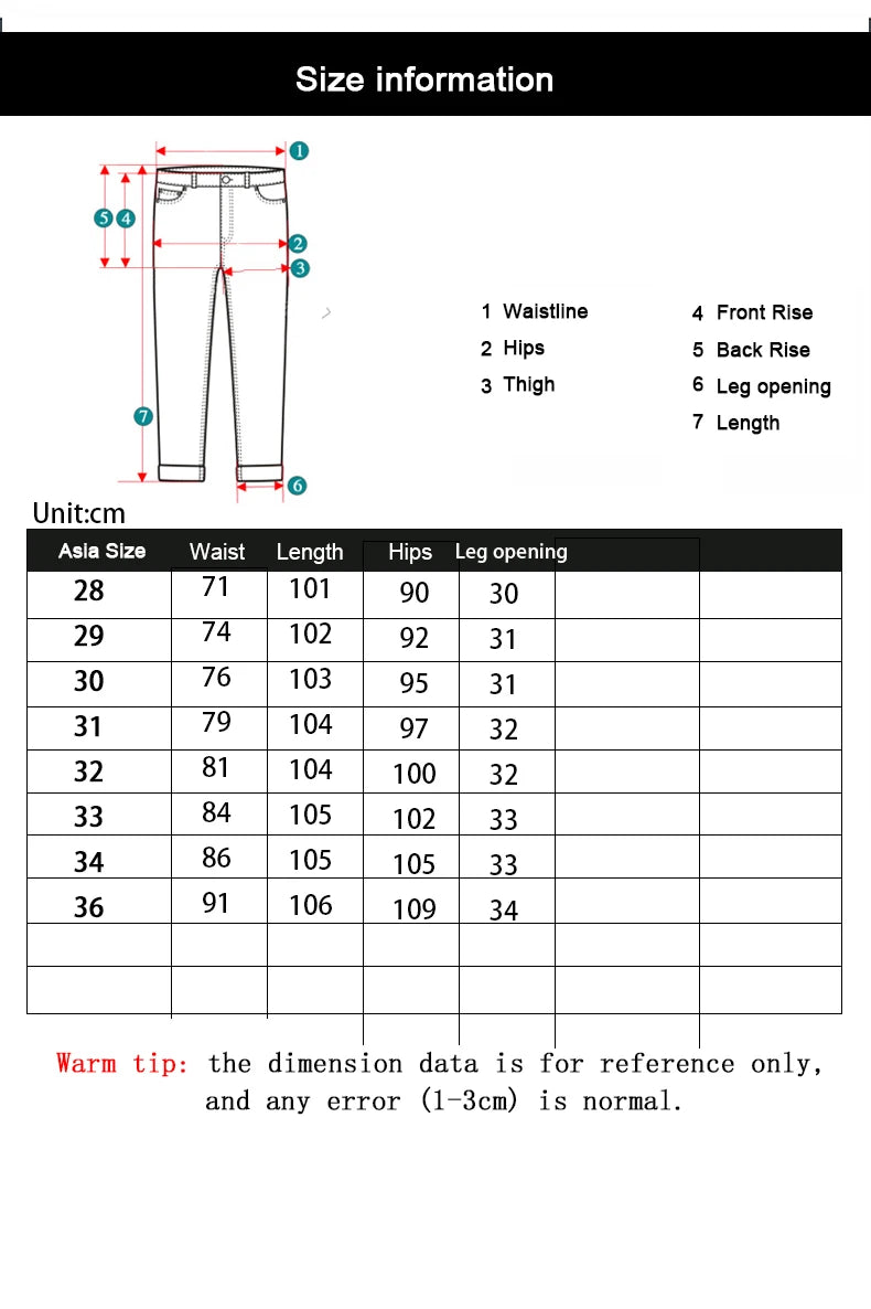 Men's Slim Fit Jeans Gray Elastic Mid-Waist Denim Straight Leg