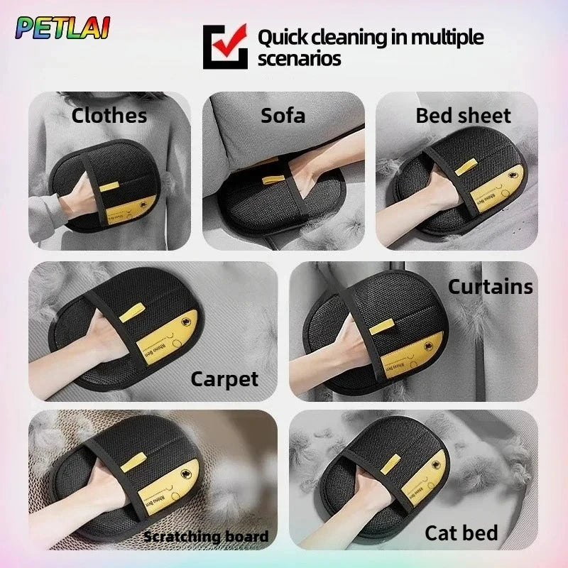 Reusable Pet Hair Removal Glove for Cats and Dogs