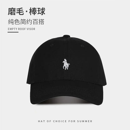 Unisex Knit Polyester Baseball Cap with Sun Protection